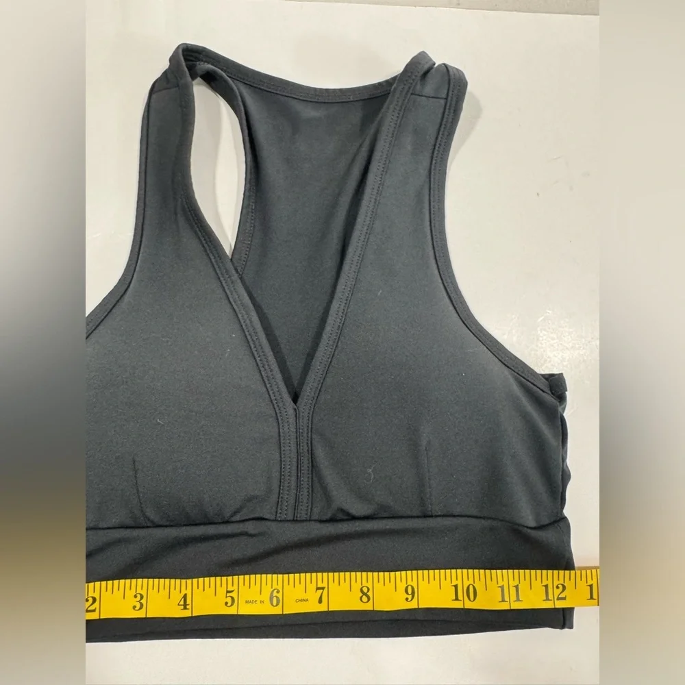 Fitness Bra - Brazilian Sport Bra size Medium Black - Picture 5 of 7